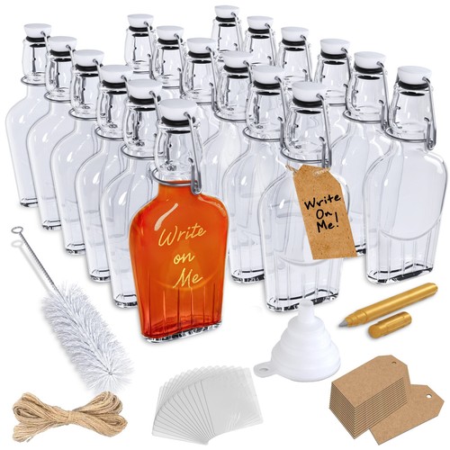 Nevlers swing top glass - oz,
