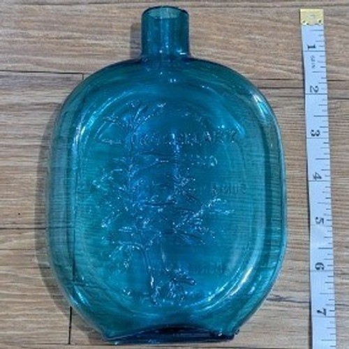Vintage aqua blue glass - aqua,